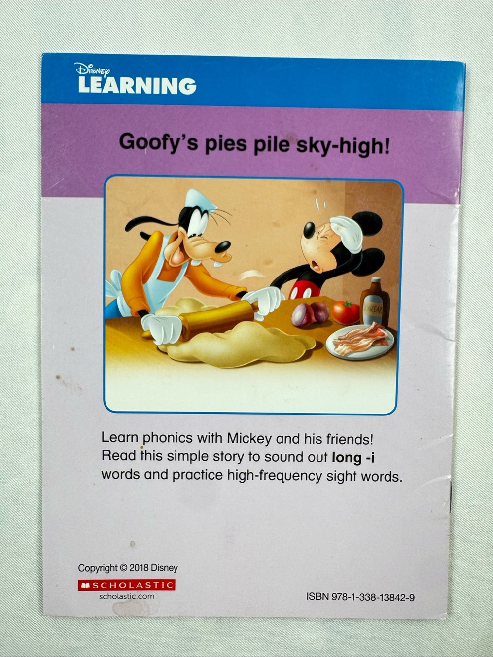 Disney Mickey Mouse & Friends Phonics Goofy’s Pie Surprise - Picture Book - Picture 2 of 3